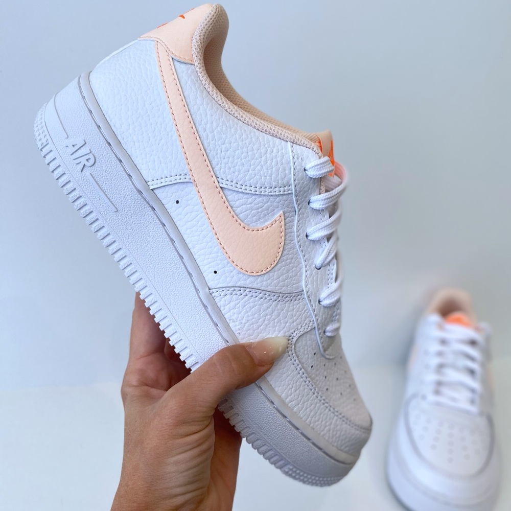 Nike Air Force 1 White Crimson Tint